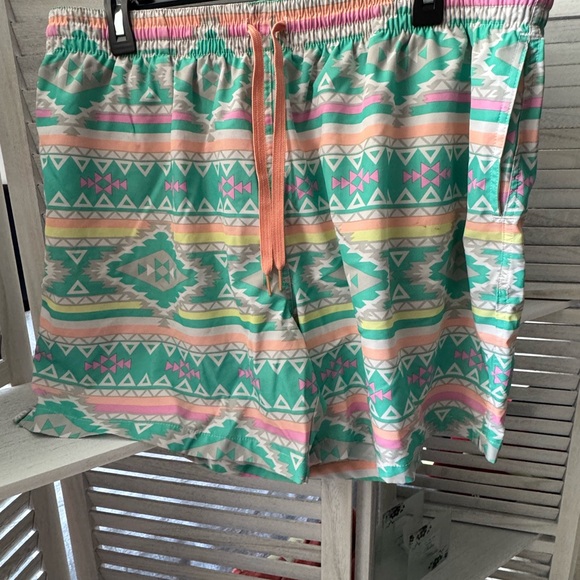Chubbies Multicolor Aztec Swim Trunks - Picture 1 of 5